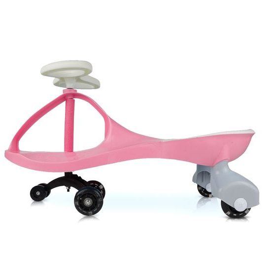 Gravitační odrážedlo se svítícími koly Spinner růžové