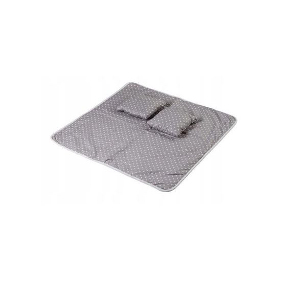 Ecotoys dětský indiánský stan TeePee Šedé hvězdičky