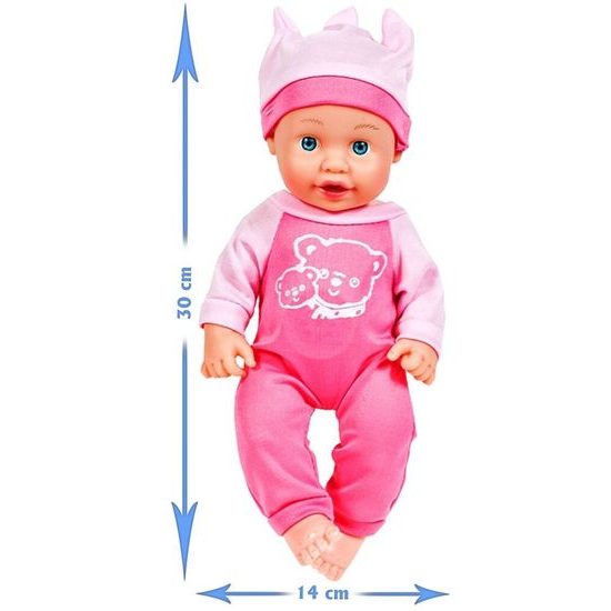 Interaktivní panenka s příslušenstvím Lucky Doll 30 cm