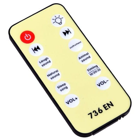 Doris kolotoč nad postýlku s projektorem a dálkovým ovládáním Bed Bell růžový