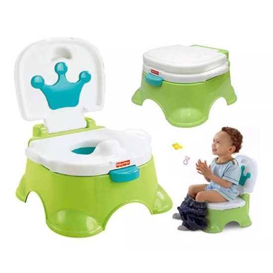 Interaktivní hrající nočník 3v1 Funny Potty zelený