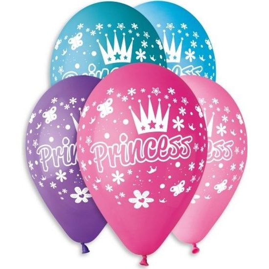 Balonky nafukovací princezny - 5ks