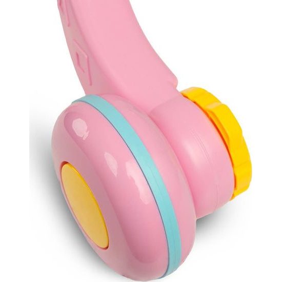 Odstrkovadlo a edukační stůl 2v1 Spark - růžová