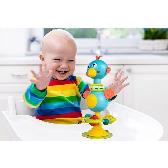 Senzorická hračka pro nejmenší se světlem a zvukem Veselý ptáček