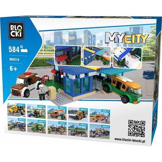 Blocki automyčka 584 dílků