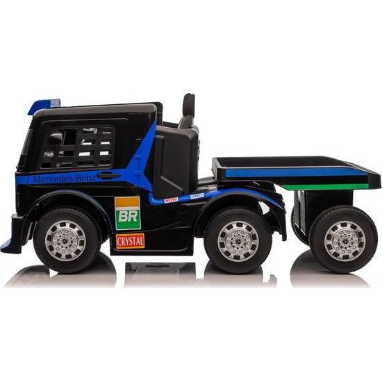 Elektrické auto Mercedes XMX622B Navy Blue LCD + návěs