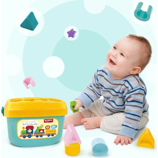 Vzdělávací sada písmen s přenosným boxem, 16 ks