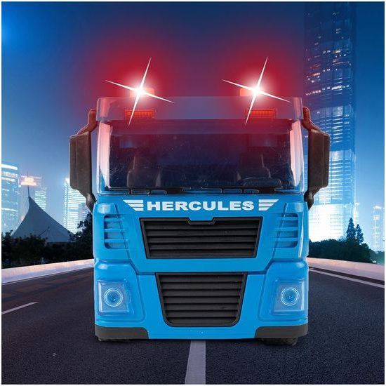 Šroubovací cisterna v kufříku se světly a zvuky Tank Truck