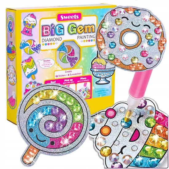 Doris diamantová mozaika pre deti Big Gem Diamond