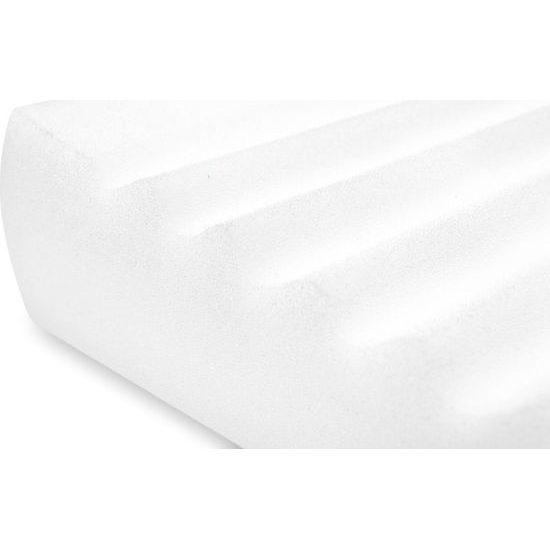 Kojenecký klínový polštář do kočárku 30x37 cm bílý