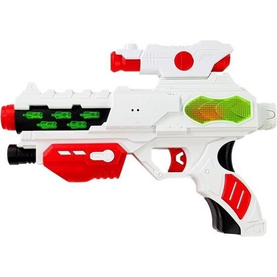 Vesmírná pistole s mečem a maskou