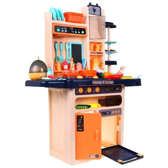 Doris dětská kuchyňka XXL se zvuky a tekoucí vodou-modrá