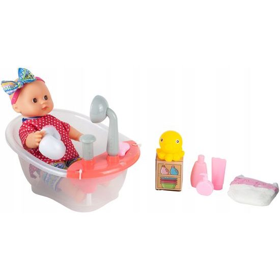 Panenka ve vaničce Baby Shower 29 cm s příslušenstvím
