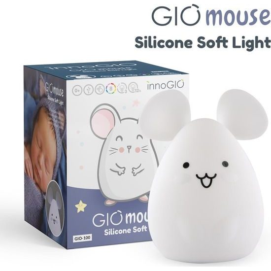 Innogio Přenosná silikonová lampička - Mouse