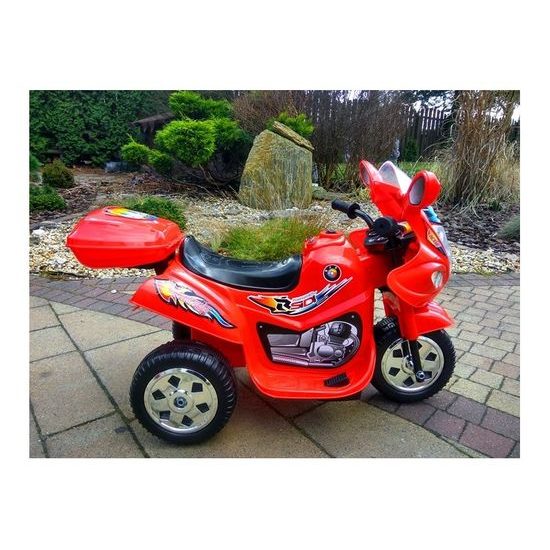 Elektrická tříkolka Racing Red