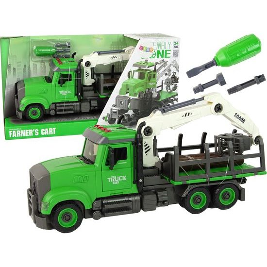 Nákladní automobil na dřevo