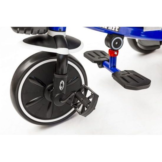 Ecotoys dětská tříkolka s otočným sedadlem X360 tmavě modrá