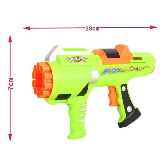 Dětská pistole Air Blaster s 12 pěnovými náboji