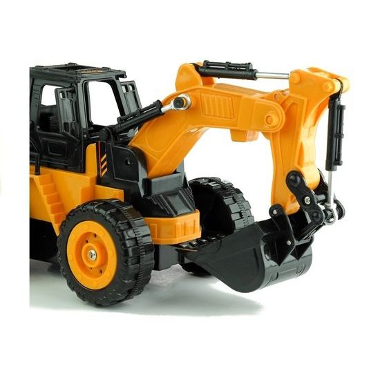 Bagr na dálkové ovládání Cate s pohyblivou širokou lžící 1:36