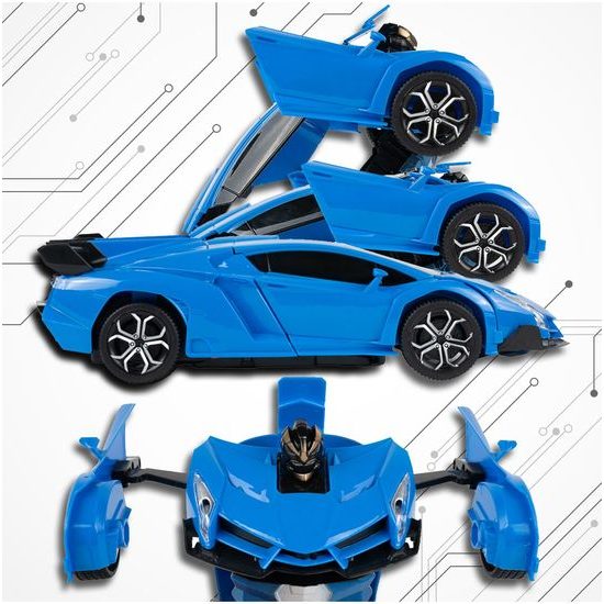 Robot transformer 2v1 Mecha Team 1:18