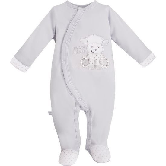 EEVI Overal Newborn šedá 62 (3-6m)