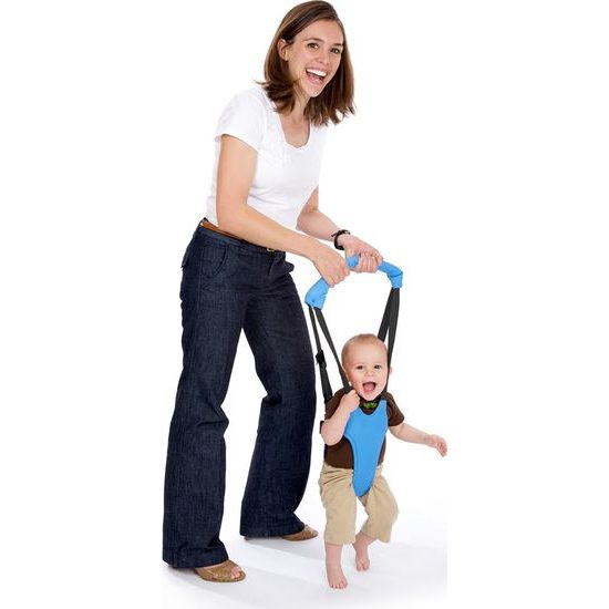 Dětské popruhy k učení chůze Abakus červené