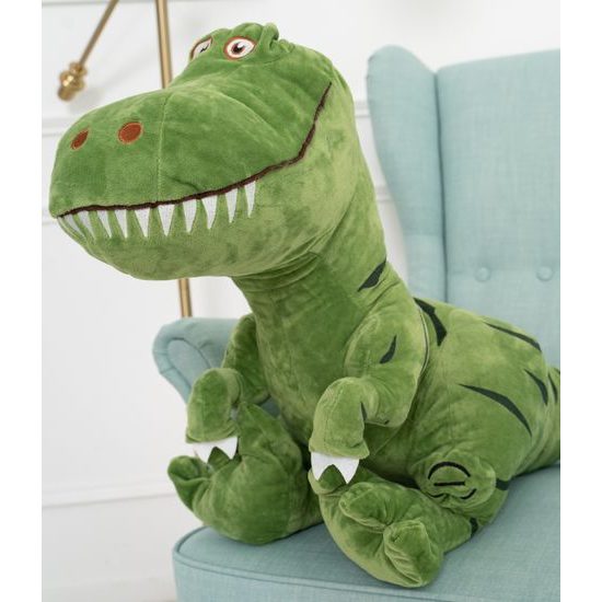 Plyšový dinosaurus Dino 100 cm zelený