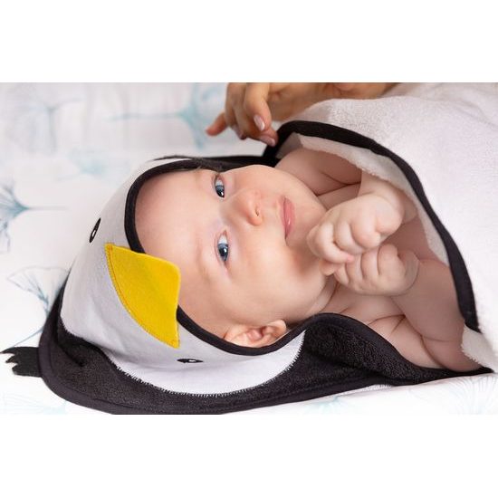 Dětská osuška Sensillo Water Friends 100x100 cm PINK