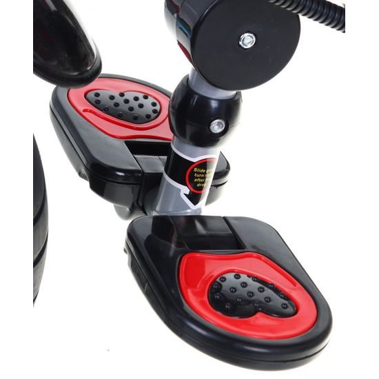 Majlo Toys dětská tříkolka Storm s gumovými koly červená