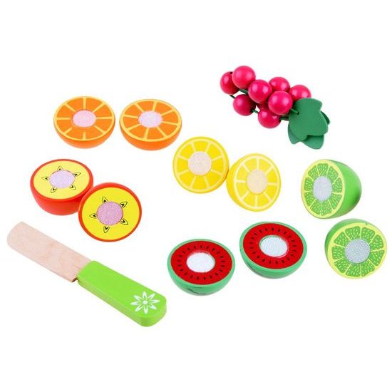 Majlo Toys dřevěné ovoce v bedýnce Fruit Box