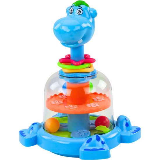 Kuličkový tobogán hroch modrý