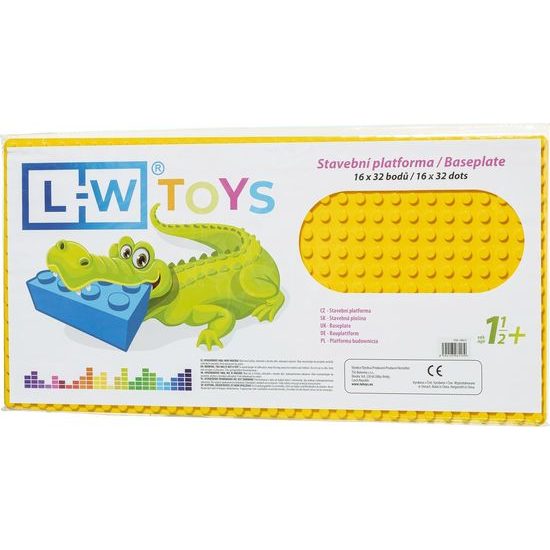 LWToys Podložka na stavění 25,5 x 51 cm