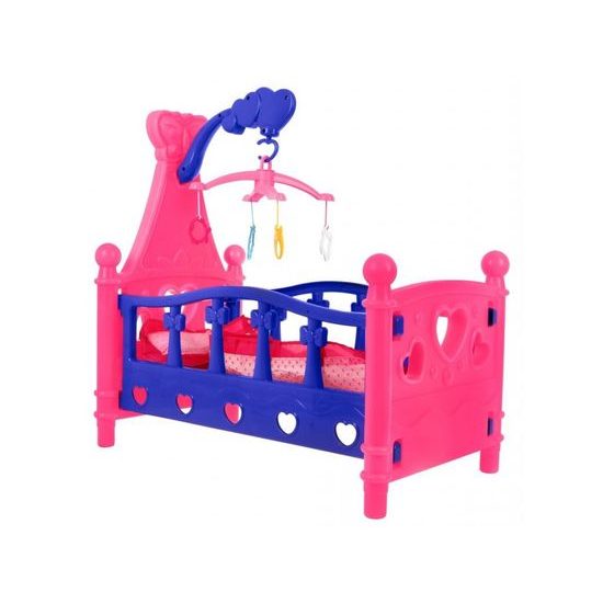 Doris postýlka pro panenku Mammy Baby s kolotočem