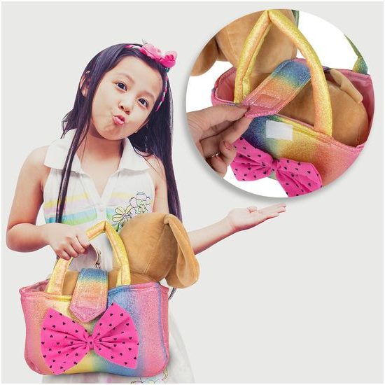 Plyšový pejsek v taštičce 24 cm Baby Kiddo