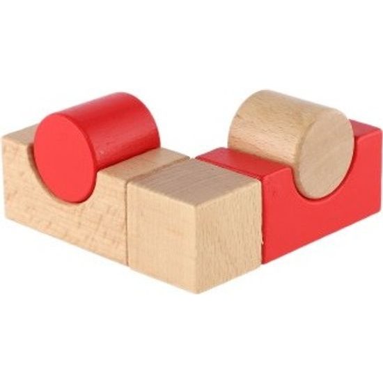 Dřevěná skládanka stavebnice Vesmír 41ks