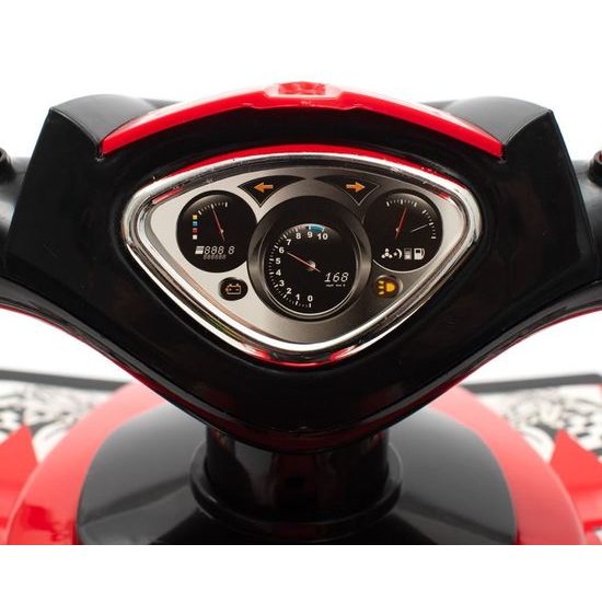 Baby Mix dětské odrážedlo čtyřkolka Quad červená