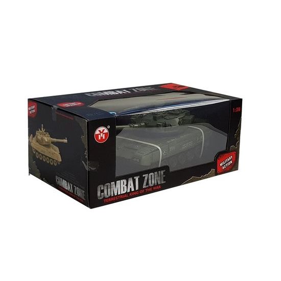 Vojenský tank na dálkové ovládání Russian T90 zelený 1:28