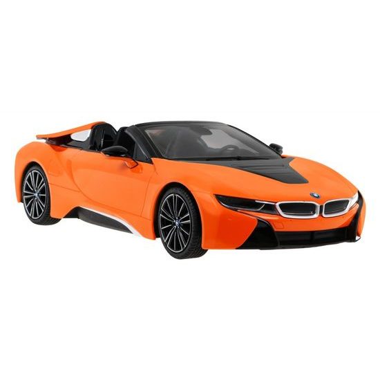 Rastar auto na dálkové ovládání BMW i8 Roadster 1:12 oranžové