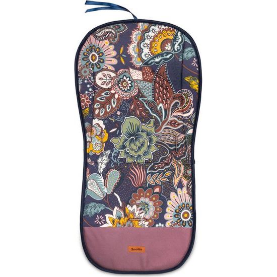 Podložka do kočárku Wafel boho květy