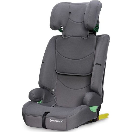 Autosedačka Kinderkraft SAFETY FIX 2023 i-SIZE 9-36kg šedá