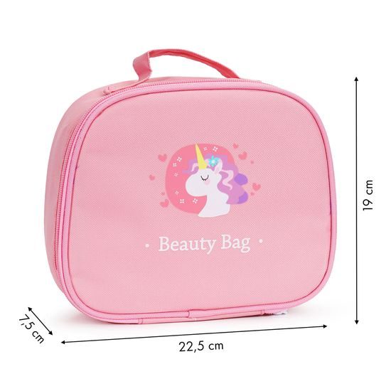 Ecotoys dřevěná kosmetická souprava Beauty Bag 7 součástí