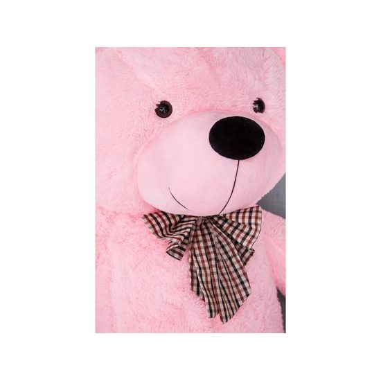 Plyšový medvěd Kvído 130 cm růžový