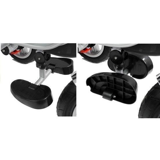 Majlo Toys multifunkční tříkolka s nafukovacími koly PRO500 modrá