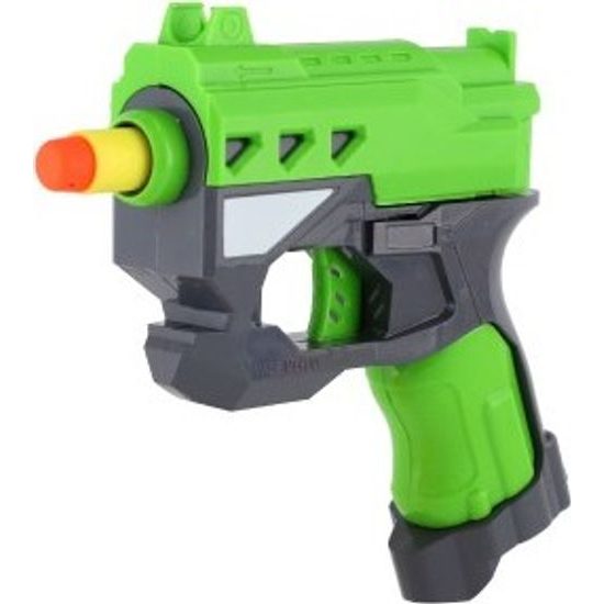 Pistole na pěnové + 3ks nábojů - mix 2 barvy