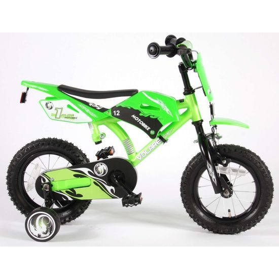 Dětské kolo Volare Motobike Green 12"
