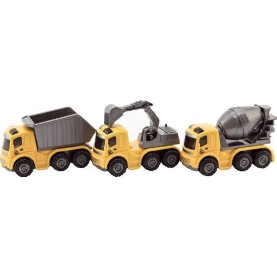 Auto stavební - mix 3 druhy