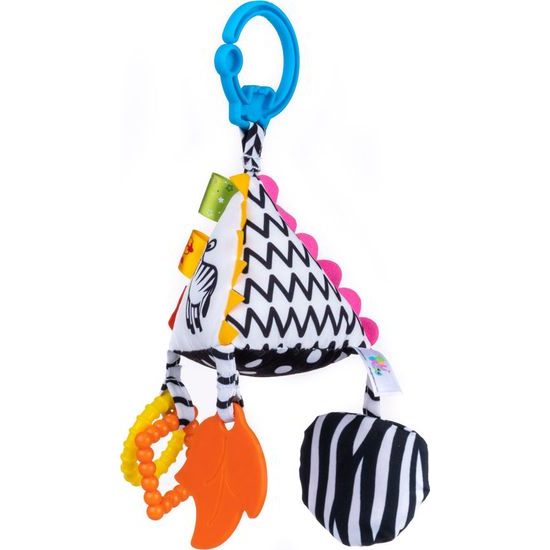 Bali Bazoo Závěsná senzorická pyramida, Zebra