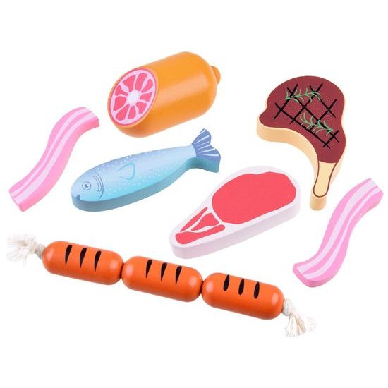 Dřevěné potraviny v bedýnce Wooden Box