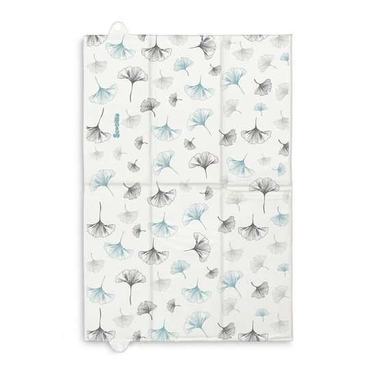 Sensillo Cestovní přebalovací podložka Ginkgo biloba modrá