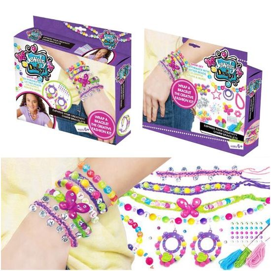 Kreativní sada na výrobu náramků s příslušenstvím Jewelry Design